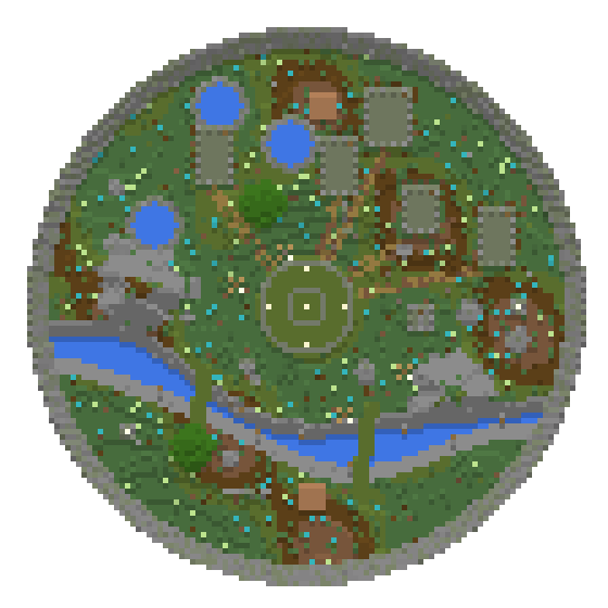 Jungle Ruins from above